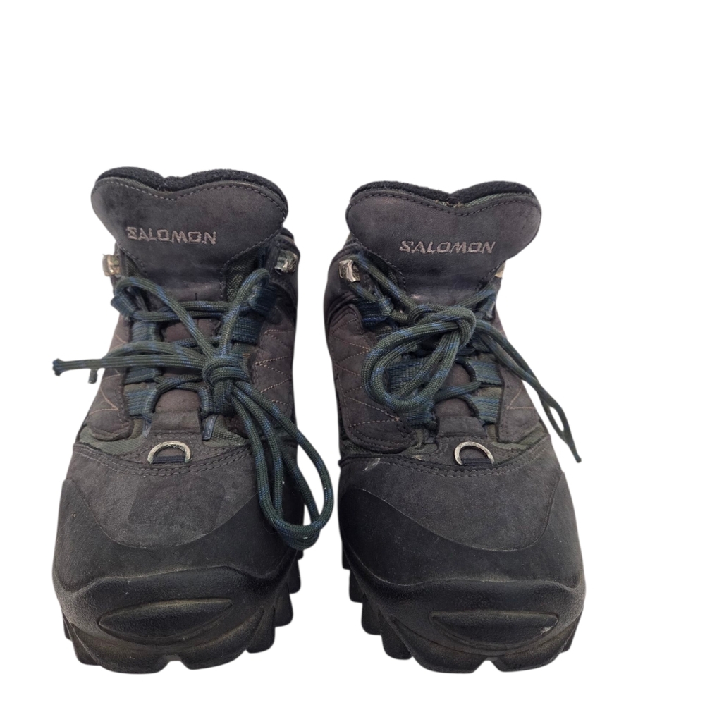 Salomon X-Winter Low Shoes - Vintage Leather Hiking Boots - Women’s 7.5